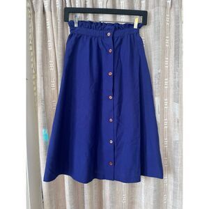 The Original Pants Plus - Vintage Purple Midi Skirt